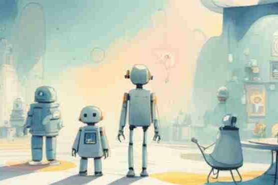 An image illustrating ”Those claiming we’re mere months away from AI agents replacing most programmers” should think again